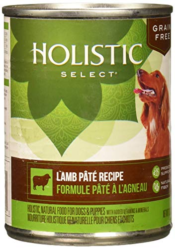Holistic Select® Grain Free Lamb Pâté Recipe Dog Food