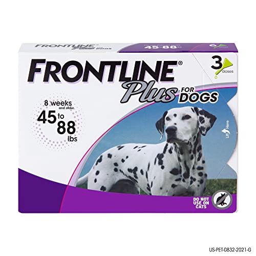 Frontline Plus Flea & Tick Treatment - Large Dogs (45-88 pounds)