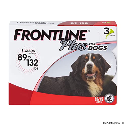 Frontline Plus Flea & Tick Treatment - X-Large Dogs (89-132 pounds)