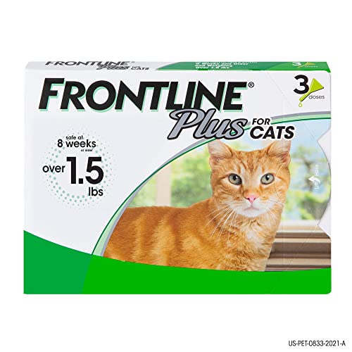 Frontline Plus Flea & Tick Treatment - Cat 8 weeks+