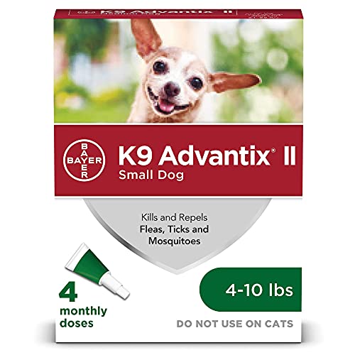 Elanco K9 Advantix II - Flea, Tick, & Mosquito Prevention - Small Dog