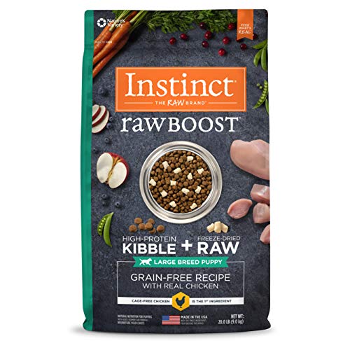 Nature's Variety Instinct® Raw Boost® Grain-Free Recipe with Real Chicken for Large Breed Puppies