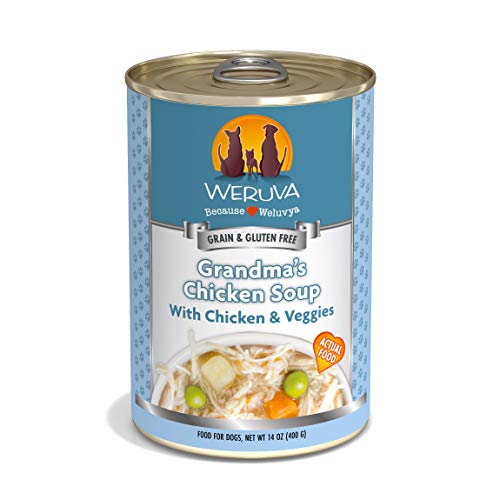 Weruva Classic Dog, 14 oz, Grandma's Chicken Soup