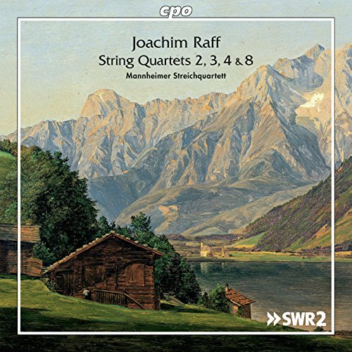 Raff / Mannheim String Quartet/String Quartets Nos. 2 & 3 & 4