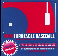 RPM Turntable Baseball/Two Games One Record