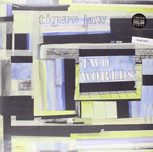 Tigers Jaw/Two Worlds (blue/yellow swirl vinyl)