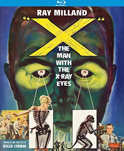 X: The Man With The X-Ray Eyes/Milland/Van der Vlis@Blu-ray@Nr