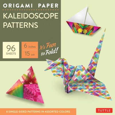 Tuttle Publishing Origami Paper Kaleidoscope Patterns 6 96 She Tuttle Origami Paper High Quality Origami Sheets Origami Paper 