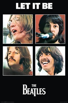 Poster/Beatles - Let It Be 24543@24543