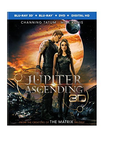 Jupiter Ascending Tatum Kunis 3d Blu Ray DVD Uv Pg13 