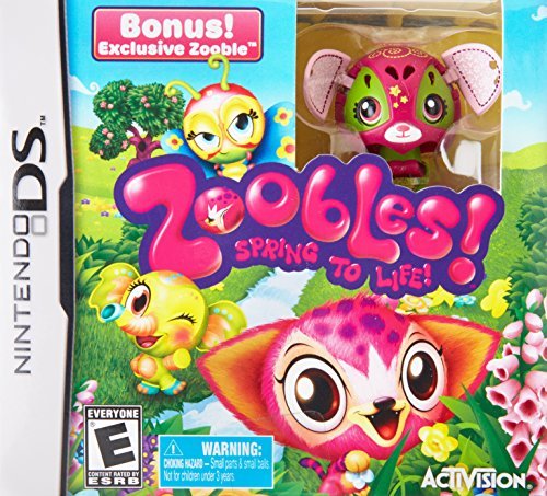 Nintendo Ds Zoobles With Toy Activision Inc. 
