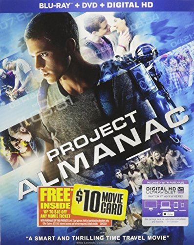 Project Almanac/Lerner/Black-D'Elia/Gardner@Blu-ray/Dvd/Dc@Pg13