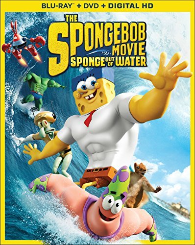 Spongebob Movie Sponge Out Of Water Spongebob Movie Sponge Out Of Water Blu Ray DVD Dc Pg 