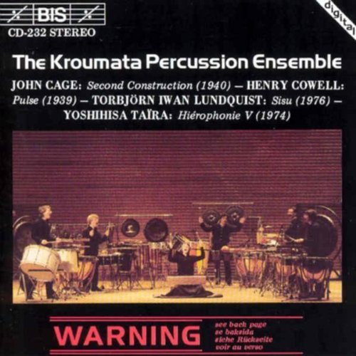 Cage,John/Cowell,Henry/Lundqui/Kroumata Percussion Ensemble@Kroumata Percussion Ensemble