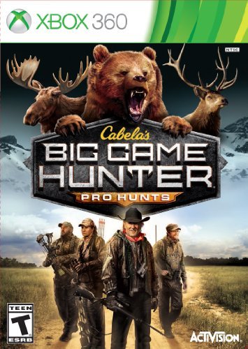 Xbox 360 Cabelas Big Game Hunter Pro Hunts 