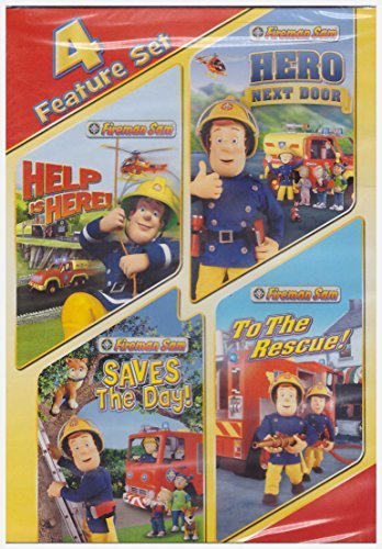 Fireman Sam 4 Feature DVD Set 