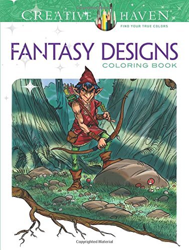 Aaron Pocock/Creative Haven Fantasy Designs Coloring Book