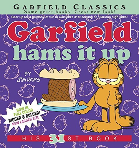 Jim Davis/Garfield Hams It Up@ His 31st Book