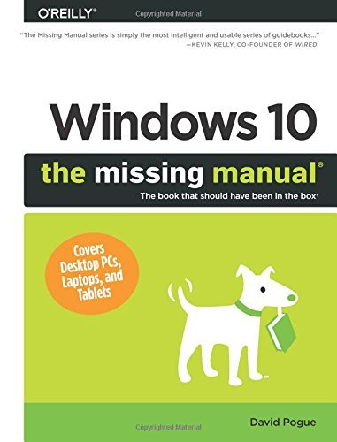 David Pogue Windows 10 The Missing Manual 