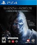 Ps4 Middle Earth Shadow Of Mordor Game Of The Year Edition 