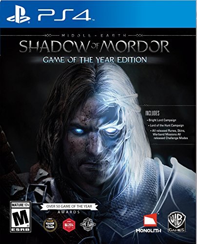 PS4/Middle Earth: Shadow of Mordor Game of the Year Edition@Middle Earth: Shadow Of Mordor Game Of The Year