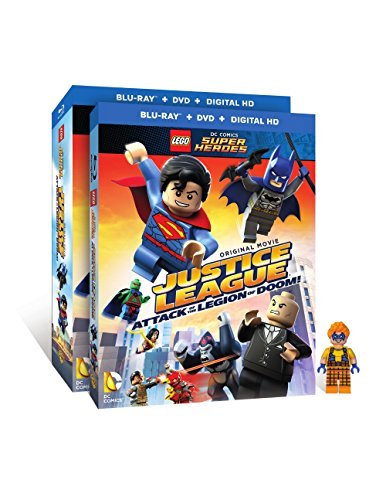 Lego Dc Super Heroes: Justice League/Attack of the Legion of Doom!@Blu-ray/Dvd/Dc/Figurine@Nr