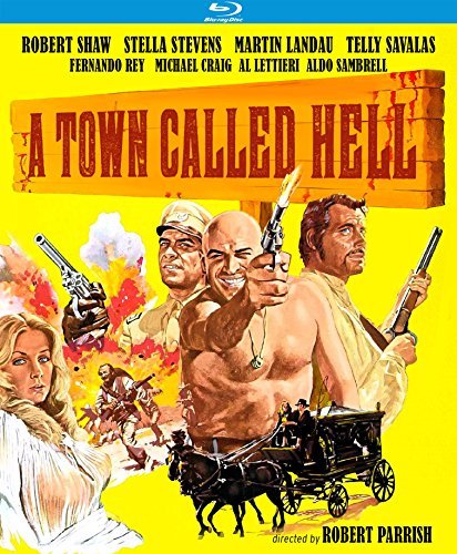 Town Called Hell/Shaw/Stevens/Landau/Savalas@Blu-ray@R