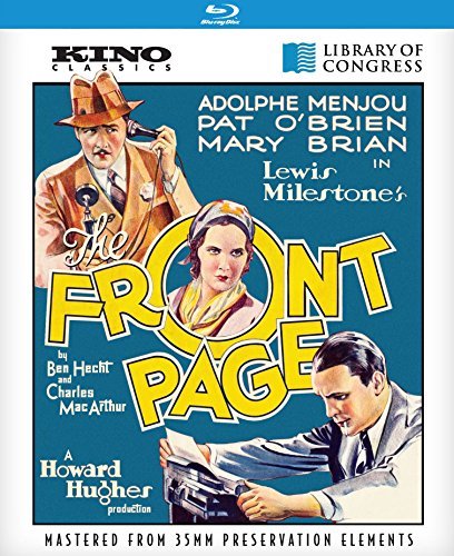 Front Page (1931)/Menjou/O'Brien/Horton/Clarke@Menjou/O'Brien/Horton/Clarke