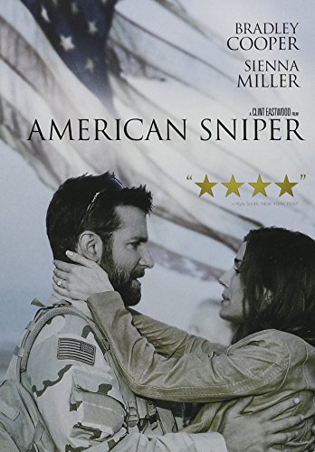 American Sniper Cooper Miller DVD 1 Disc 