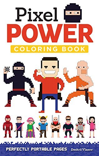 Dmitrii Vlasov/Pixel Power Coloring Book@CLR CSM