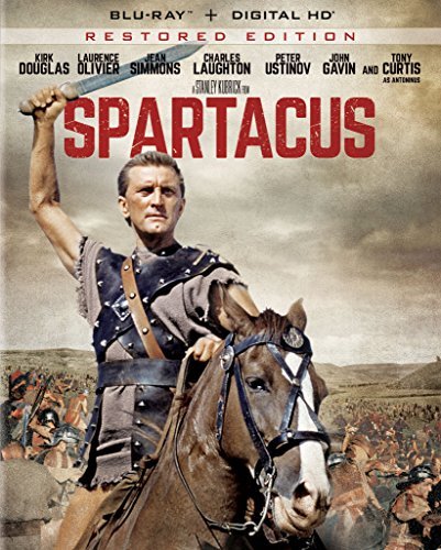 Spartacus Douglas Olivier Simmons Blu Ray Pg13 