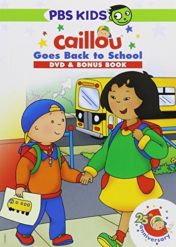 Caillou Caillou Goes Back To School DVD 