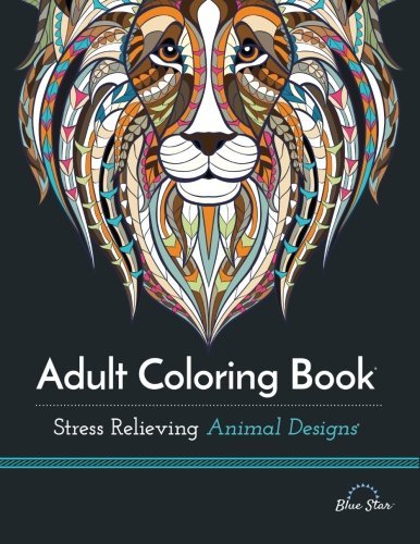 Adult Coloring Book Artists/Adult Coloring Book@Stress Relieving Animal Designs