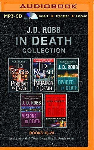J. D. Robb J. D. Robb In Death Collection Books 16 20 Portrait In Death Imitation In Death Divided In Mp3 CD 
