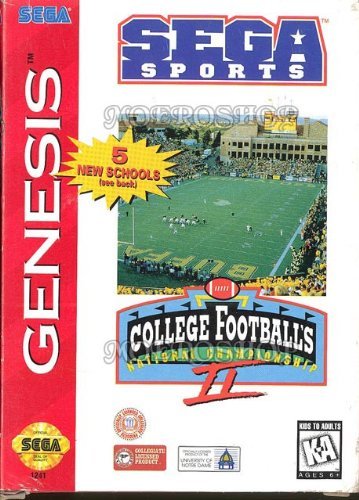 Sega Genesis/College Football's National Championship Ii@College Football's National Championship Ii
