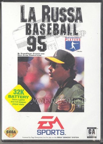 Sega Genesis La Russa Baseball '95 La Russa Baseball '95 