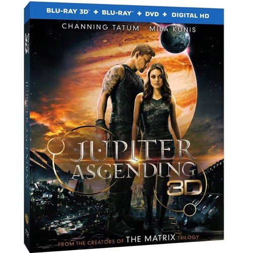 Jupiter Ascending/Tatum/Kunis@3D/Blu-ray/Dvd/Uv@Tatum/Kunis