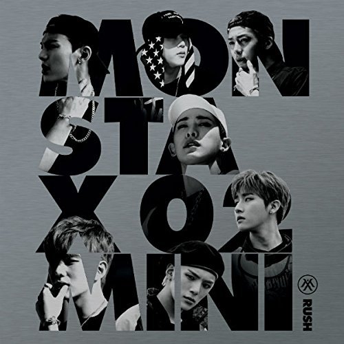 Monsta X/Rush (2nd Mini Album) Official@Import-Kor@1cd+ 1 Photo Card