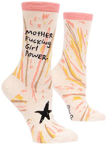 Mother Effin' Girl Power/Ladies Crew Socks