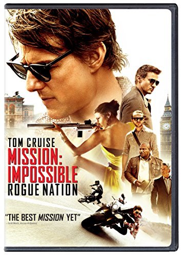 Mission Impossible Rogue Nation Cruise Ferguson Renner DVD Pg13 
