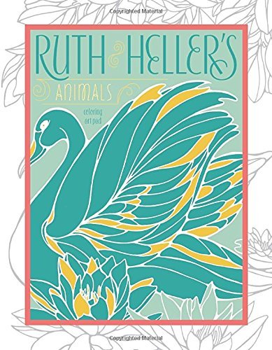 Ruth Heller Ruth Heller's Animals Coloring Art Pad 