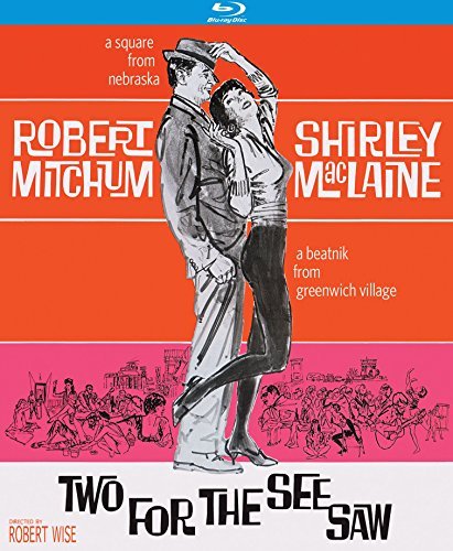 Two For The Seesaw/Mitchum/Maclaine/Ryan@Blu-ray@Nr