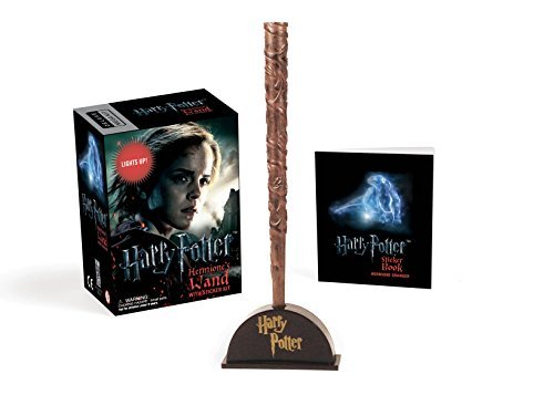 Running Press/Harry Potter Hermione's Wand with Sticker Kit@Lights Up!