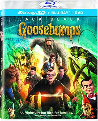 Goosebumps/Black/Minnette/Rush@3D/Blu-ray/Dvd/Dc@Pg