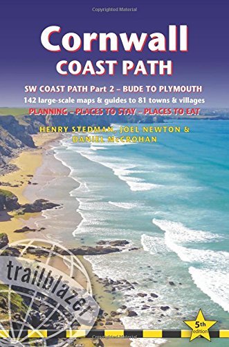 Henry Stedman Cornwall Coast Path (south West Coast Path Part 2) Includes 142 Large 0005 Edition; 