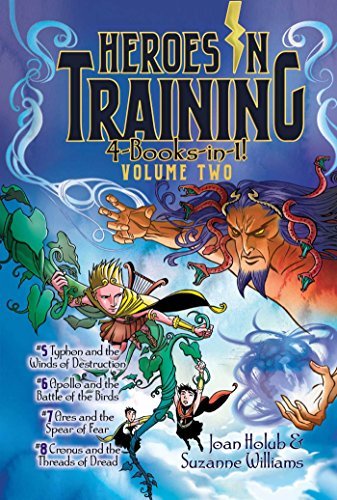 Joan Holub/Heroes in Training 4-Books-In-1! Volume Two@ Typhon and the Winds of Destruction; Apollo and t@Bind-Up