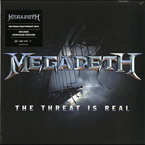 Megadeth Threat Is Real B W Foreign Policy White Vinyl Threat Is Real B W Foreign Policy 