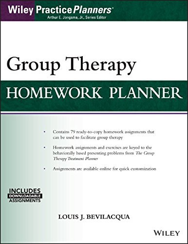 Louis J. Bevilacqua Group Therapy Homework Planner 