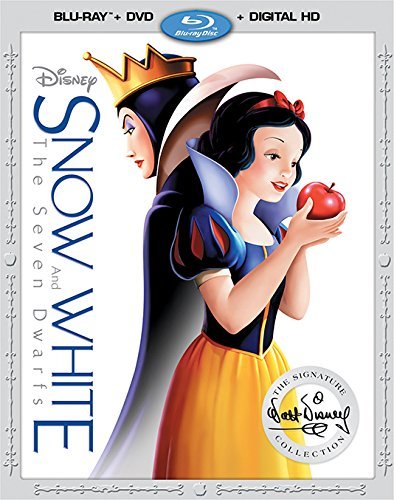 Snow White & The Seven Dwarfs Disney Blu Ray DVD Dc G 
