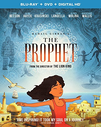 The Prophet Kahlil Gibran's The Prophet Blu Ray DVD Dc Pg 